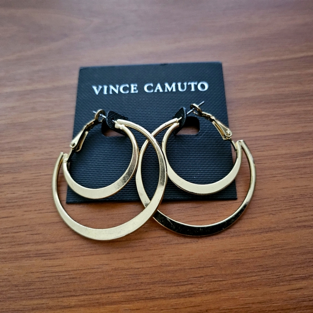 Vince Camuto Double Hoop Earrings